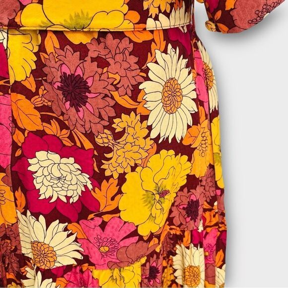 Ted Baker London Patti Floral Belted Mini Dress Women’s Size 3/US M - Picture 11 of 13